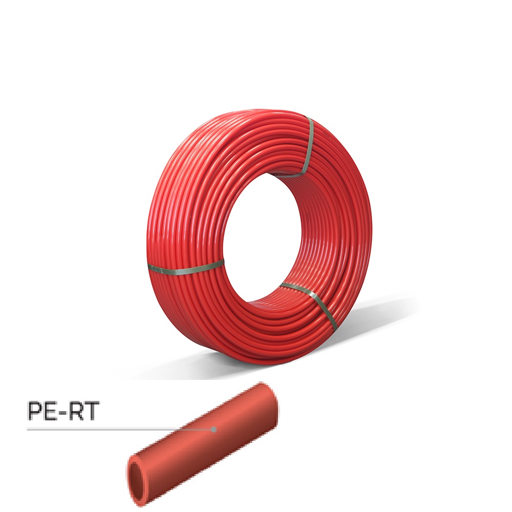 Труба однослойная Varmega PE-RT Красный