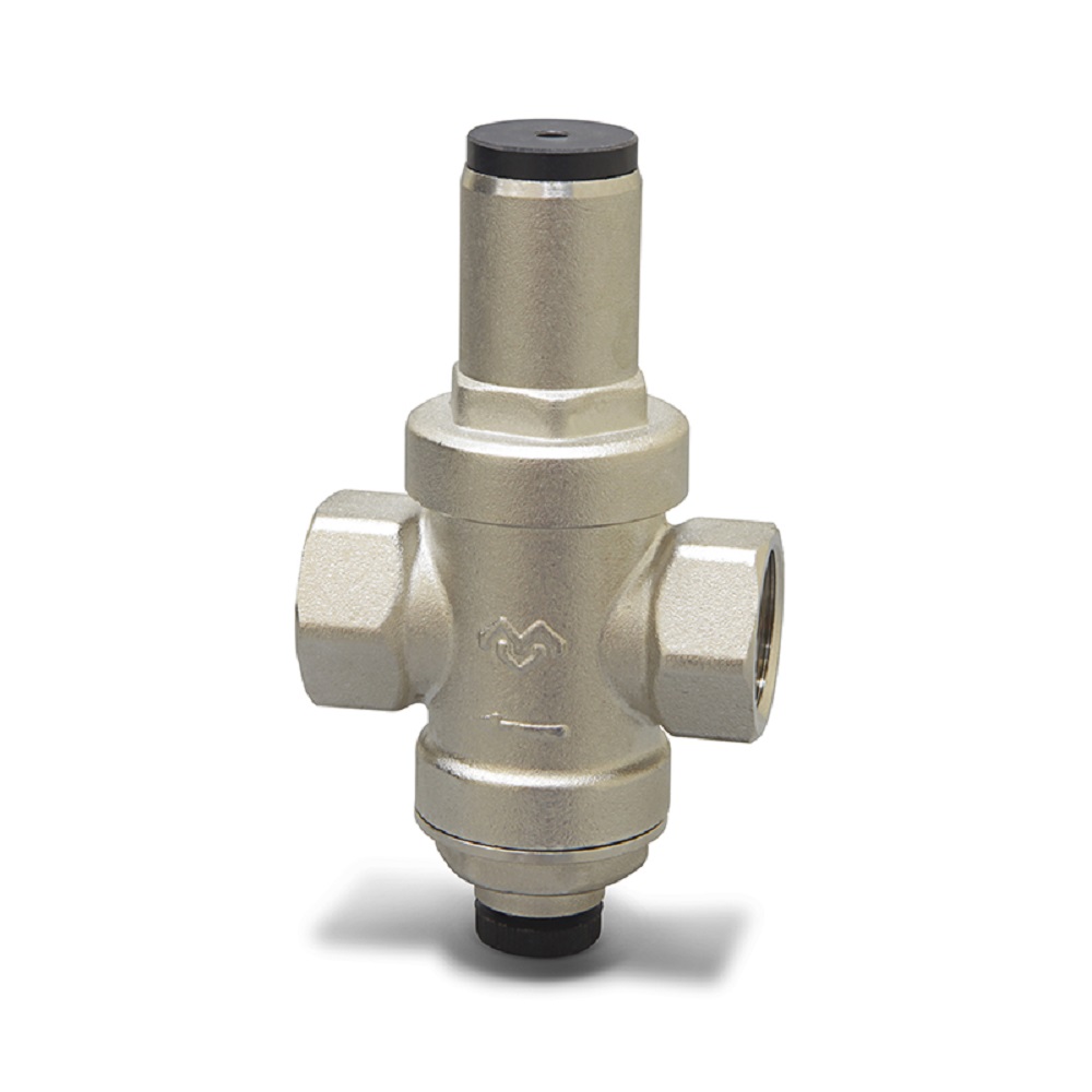 Редуктор давления Varmega PN16 поршневой, с присоединением к манометру